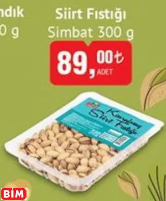 SİMBAT  SİİRT FISTIĞI